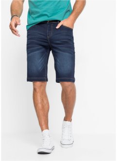 Bermuda in jeans elasticizzati con taglio comfort, regular fit, John Baner JEANSWEAR