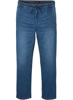 Jeans leggeri elasticizzati con elastico in vita regular fit, straight, bonprix