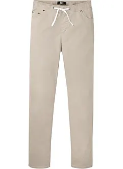 Pantaloni in felpa elasticizzati, regular fit straight, bonprix