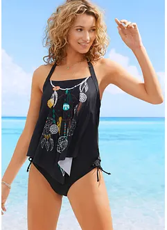 Tankini (set 2 pezzi) in poliammide riciclata, bonprix