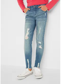 Jeans skinny effetto usato, bonprix