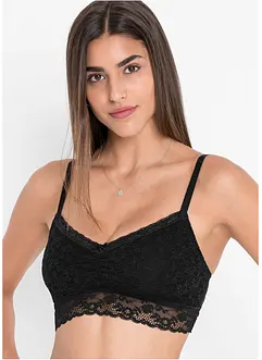 Reggiseno bustier senza ferretto Pink Collection (pacco da 2) con poliammide riciclata, bonprix