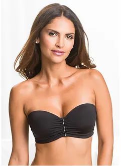 Reggiseno a fascia con ferretto e poliammide riciclata, bonprix