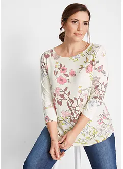 Maglia a fiori, bonprix