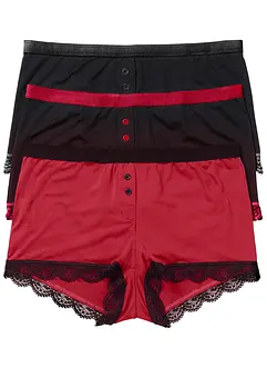 Boxer da donna in microfibra (pacco da 3), bonprix