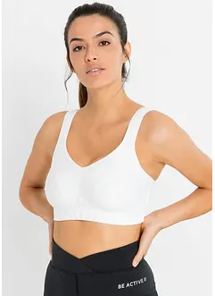 Reggiseno sportivo con sostegno medio (pacco da 2), bonprix