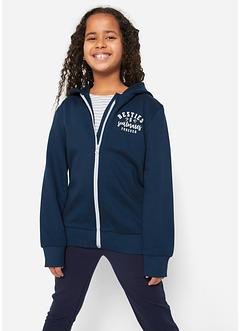 Felpa con zip e cappuccio, bpc bonprix collection