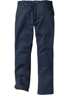 Pantaloni termici elasticizzati regular fit, straight, bonprix