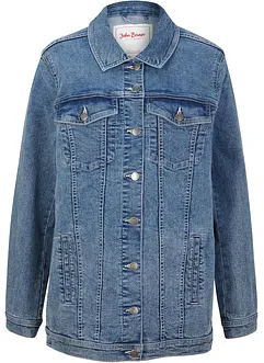 Giacca di jeans elasticizzata boyfriend, bonprix