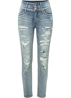 Jeans skinny elasticizzati, vita alta, bonprix