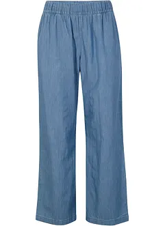 Jeans leggeri con elastico in vita e cinta comoda larghi, bonprix