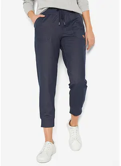 Pantaloni tuta con effetto jeans, bonprix