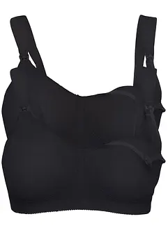 Reggiseno allattamento senza ferretto  con cotone biologico (pacco da 2), bonprix