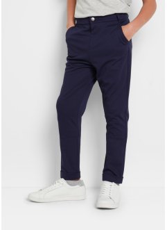 Pantaloni cropped da completo in jersey slim fit, bpc bonprix collection