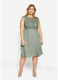 Miniabito con pizzo, bonprix