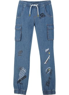 Jeans cargo leggeri, John Baner JEANSWEAR