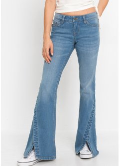 Jeans larghi con bottoni in cotone biologico, RAINBOW