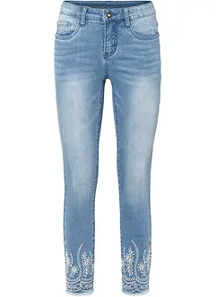 Jeans skinny, vita media, bonprix