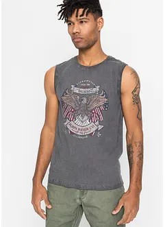Canotta in puro cotone biologico in look lavato, bonprix