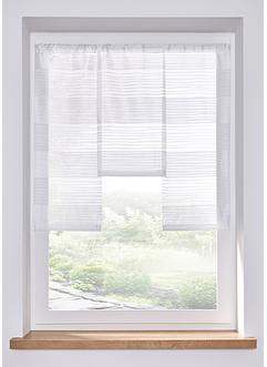 Tenda a pannello trasparente con righe lucide (pacco da 3), bpc living bonprix collection