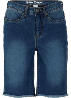 Bermuda in jeans super elasticizzati, John Baner JEANSWEAR