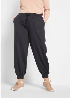 Pantaloni da jogging cropped larghi, bonprix