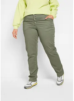 Pantaloni elasticizzati con effetto stropicciato, bonprix