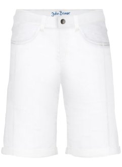 Bermuda comfort in jeans elasticizzato, John Baner JEANSWEAR