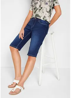 Bermuda di jeans elasticizzati comfort, bonprix