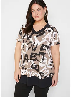 Maglia lunga a maniche corte, bonprix