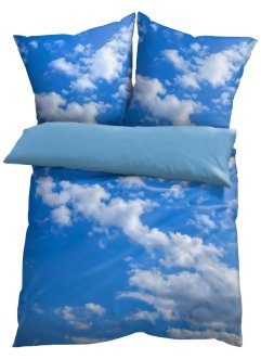 Biancheria da letto double-face con nuvole, bpc living bonprix collection