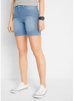 Shorts di jeans elasticizzati (pacco da 2), bonprix