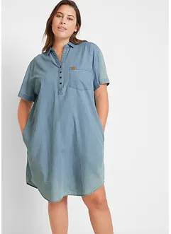 Abito di jeans a maniche corte, bonprix