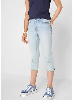 Jeans capri, vita media, bonprix