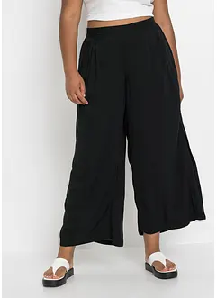 Pantaloni culotte con spacchi, bonprix