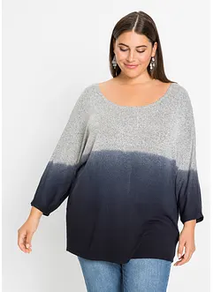 Maxi maglia sfumata, bonprix