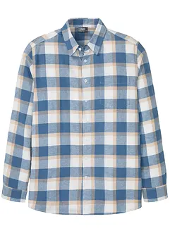 Camicia in flanella a maniche lunghe, bonprix