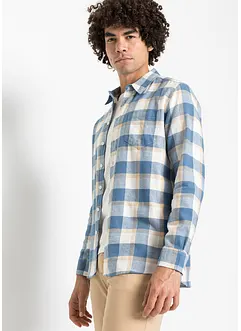 Camicia in flanella a maniche lunghe, bonprix