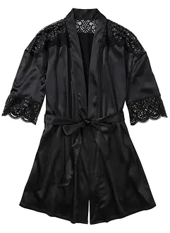 Kimono in satin con effetto lucido, bonprix