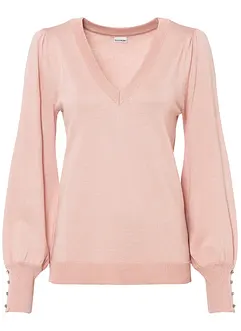 Maglione in filato fine misto viscosa, bonprix