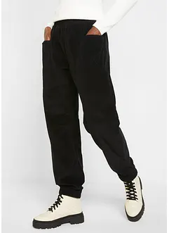 Pantaloni in velluto a coste di misto cotone, bonprix