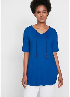 Maglia lunga in misto viscosa, bonprix