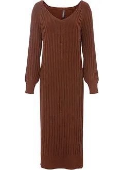 Abito midi in maglia, bonprix