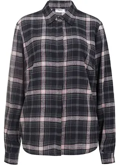 Camicia in flanella di puro cotone, bonprix