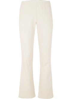 Pantaloni elasticizzati cropped in cotone, bpc bonprix collection