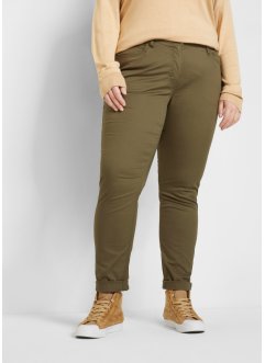 Pantaloni in twill, slim fit, bpc bonprix collection
