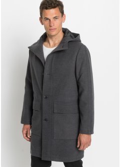 Cappotto in simil lana con cappuccio, bpc selection