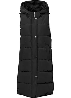 Gilet imbottito con cappuccio, bonprix