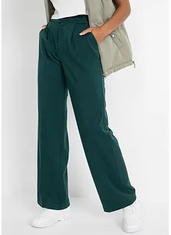 Pantaloni a palazzo con pinces, bonprix