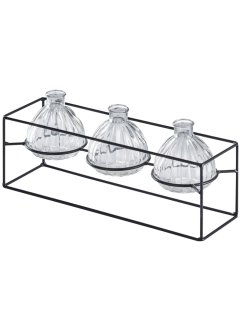 Set di vasi con supporto in metallo, bpc living bonprix collection